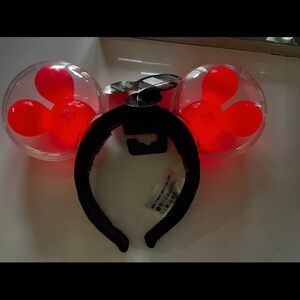 Disney Red Mickey Mouse Ears Headband
